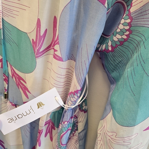 J. Marie Boutique Floral Maxi Dress NEW - Picture 4 of 8